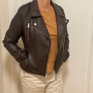 Rachel Roy Moto leather jacket